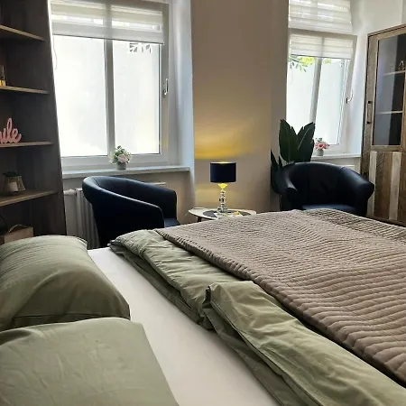 Moderne, Helle Ostviertel-flat4, Esskueche All-in5g Appartement